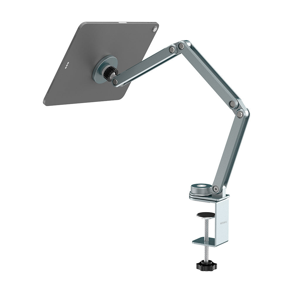 Wiwu Wi-ZM001 Ayarlanabilir Oynar Başlıklı 360° Dönebilen Metal Telefon ve Tablet Tutucu Wiwu Wi-ZM001 Ayarlanabilir Oynar Başlıklı 360° Dönebilen Metal Telefon ve Tablet Tutucu